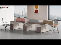 Opvouwbaar 2 4 6 Persoon Office Workstation Desk Draaiend E1 Houtmateriaal ODM
