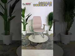 Hoogwaardige kantoorstoel van leer