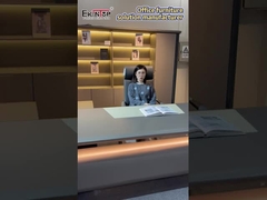 Houten milieuvriendelijke kantoorbank voor thuisbedrijf Computerstafelstoelen