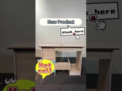 Modern L-vormig Bureaumeubilair voor Directeur Manager CEO Boss ODM