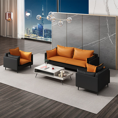 Pu-Multifunctionele Zaal van Sofa For Living Room Waiting van het Leer de Uitvoerende Bureau
