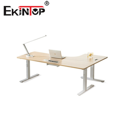 L Elektrische Regelbare ODM van de Vorm Ergonomische Bevindende Werkplek