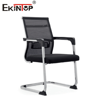 ODM Mid back Black Mesh kantoorstoel met moderne armleuningen