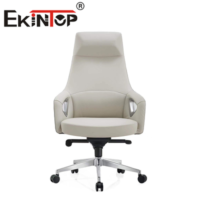Manager Draaiend leer PU kantoor stoel Lederklub stoelen