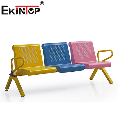 Pvc-Kussen het Wachten Stoel 3 Seater Comfortabel voor Stationodm