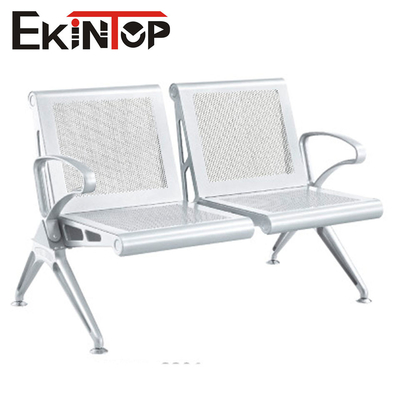 2 Seat die Synthetisch het Leermateriaal wachten van het Stoelstaal op het Ziekenhuisoem ODM