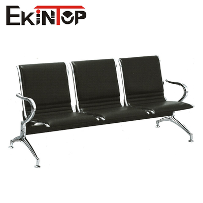 3 Seater-het Wachten Materiaal van het Stoel het Poeder Met een laag bedekte Staal voor Openbare Luchthavenschool