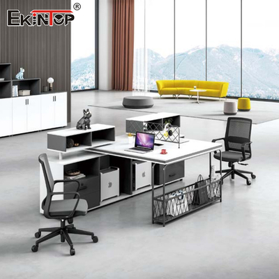 Het multiseater-Bureau van de Werkstationcel, Modulaire het Bureauwerkplek van het Personeelswerk