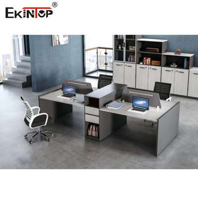 Multifunctioneel 6 Seater Bureauwerkstation Verlengbaar met Zijopslagodm