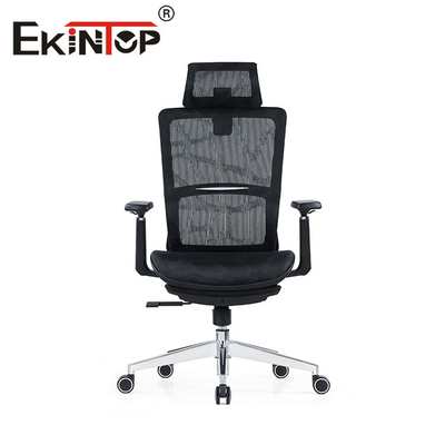 Zwart Volledig Mesh Ergonomic Swivel Office Chair met Nylon Materiaal