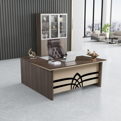Het Bureau en de Stoel van de Ekintopcomputer voor CEO Manager Boss 1600mm Breedte