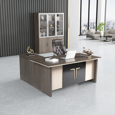 Luxe Uitvoerend Bureau met Ladenmeubilair Houten 160cm×80cm×76cm