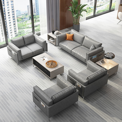 Moderne Comfortabele Moderne Materiële OEM van Sofa For Office Reception Fabric