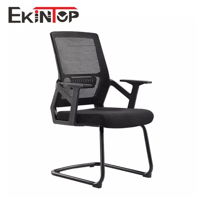 Aluminium Mesh Folding Office Chair, de Stoelen van Bankbezoekers met Armsteunoem ODM