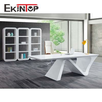 Moderne Uitvoerende Computerlijst, Kantoormeubilair het Schrijven Bureau 2400x2055x750mm