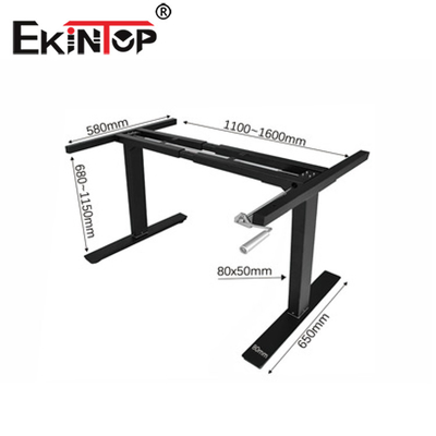 Modern Ergonomisch Elektrisch het Metaalmateriaal van het Hoogte Regelbaar Bureau voor Officeworks