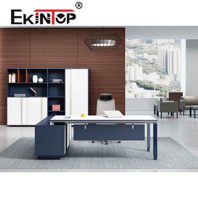 Luxe Modern Eigentijds Uitvoerend Bureau Multifunctioneel voor Officeworks