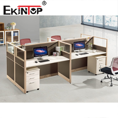 Moderne 4 het Werkstation Modulaire Multifunctioneel van het Persoonsbureau voor Schoolworkshop