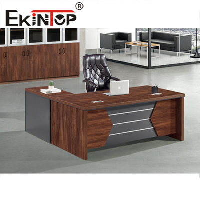 Houtfineer Top Executive Office Furniture Luxe houten BOSS-bureau