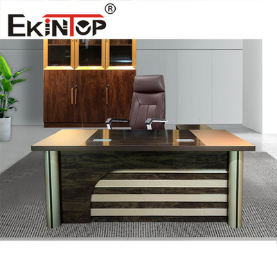 Modern eenvoudig high-end bureaumeubilair Dubbel voetstuk modulair bureau