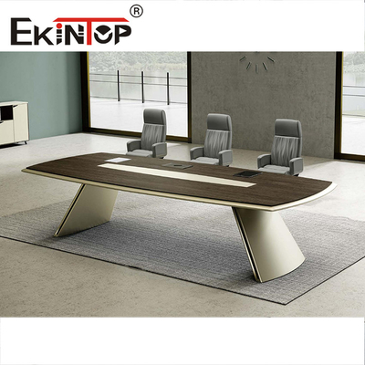 Modern Vergaderzaal Kantoor Vergadertafel Meubilair 6 Persoons Grote Vergadering