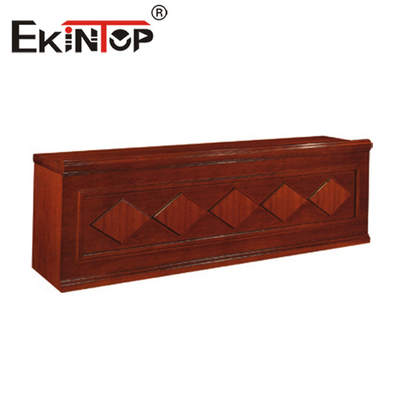 Chinese Klassieke Rostrum Geschilderd Fineer Leiderschap Tafel Strip Conferentieruimte Tafel