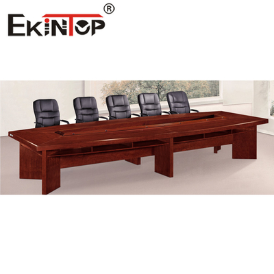 Grote Strip Conferentietafel Personeelstrainingstafel Onderhandelingstafel