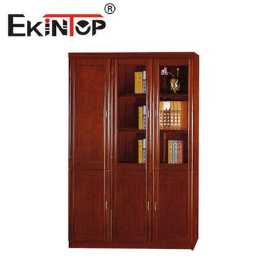 Kantoor vloer gemonteerd archiefkast moderne Chinese stijl boekenkast geplakt houten