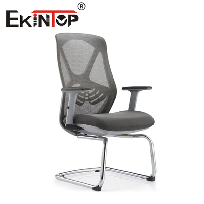 Moderne Hoge Rug Executive Mesh Stoel Luxe Draaibare Kantoormeubilair Ergonomische Mesh Stoel Met Hoofdsteun