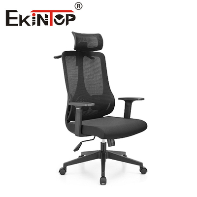 Zwart Hoog Achter Ergonomisch Hoog Achtermesh office chair with headrest