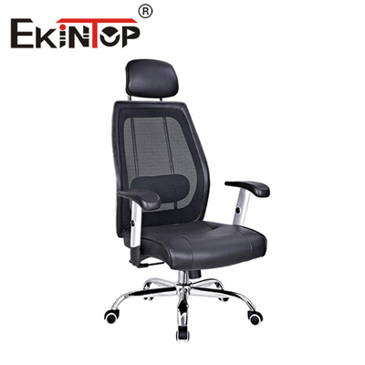 In hoogte verstelbare ergonomische mesh-stoel Nylon mesh-rugdraaistoel