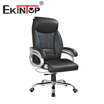 Ergonomische CEO-stoel Luxe PU lederen stoel Executive Manager Office