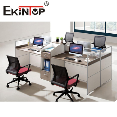 2 / 4 / 6 / 8 Seater Office Workstation Desk Modulair kantoormeubilair Fabrikant