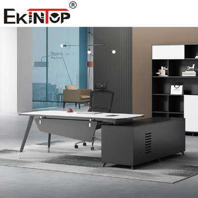 Bureau van de Kantoormeubilair gaf de contouren aan het Moderne Stijl van het L-vormige Uitvoerende Bureau van Seat