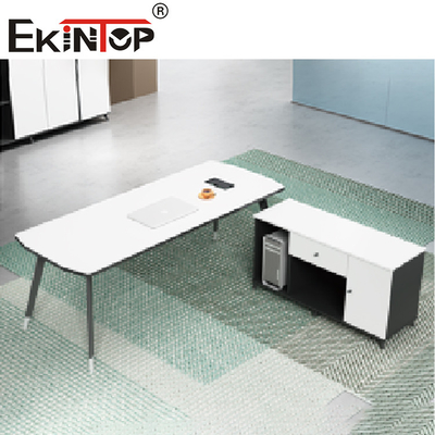 Het moderne van de de Vormluxe van L van het Stijlbureau Uitvoerende Bureau voor Kantoormeubilair