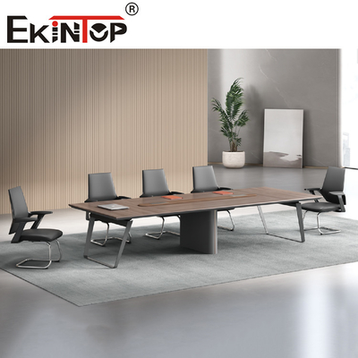 Houten Executive Vergadertafel Uitschuifbaar Krasbestendig