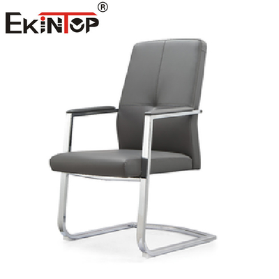 Ergonomische Executive gele leren stoel Indoor Lounge Chair