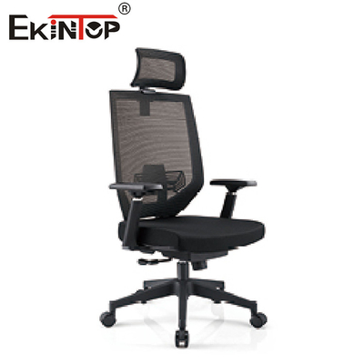 Gray Swivel Ergonomic Mesh Office-Stoel Regelbare Hoogte