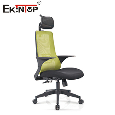 Gray Green Commercial Mesh Office-Stoel met Rugleuning