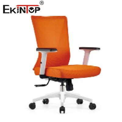 De blauwe Ergonomische Regelbare Wapens van Mesh Office Desk Chair With