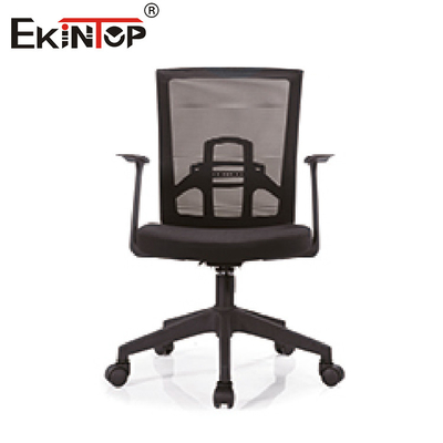 Zwarte Gray High Back Mesh Office-Stoel voor Bureau met Wielen