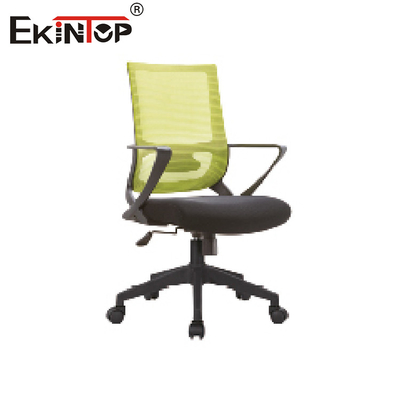 Zwarte Gray High Back Mesh Office-Stoel voor Bureau met Wielen