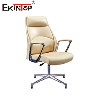 Van de het Leerstoel van het wartel de Uitvoerende Ergonomische Bureau Comfortabele Hoge Rug