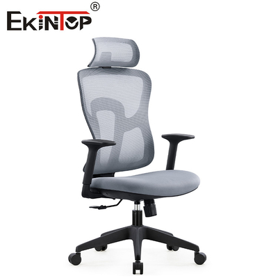 Gray Ergonomic Office Mesh Chair met Rugleuning voor Comfort en Steun