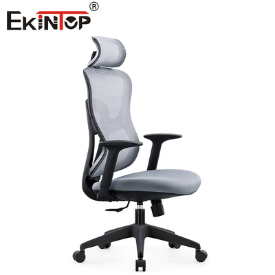 Gray Ergonomic Office Mesh Chair met Rugleuning voor Comfort en Steun