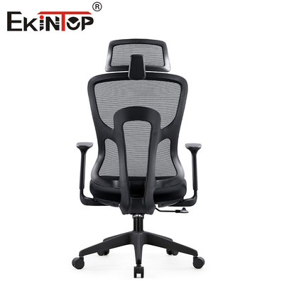 Zwart Hoogte Regelbaar Bureau Mesh Chair Lumbar Support