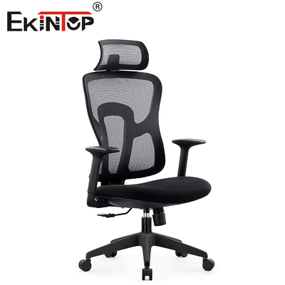 Zwart Hoogte Regelbaar Bureau Mesh Chair Lumbar Support