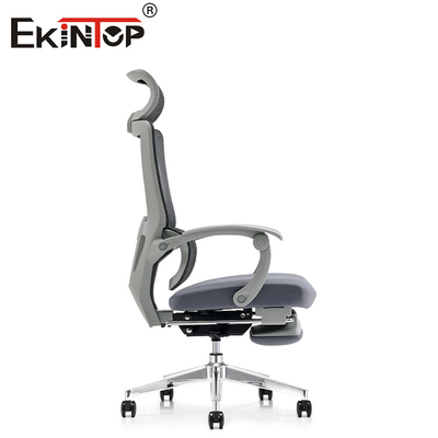 De standaard Rugpijn van Gray Office Mesh Chair For met de Plaatsing van de Gietmachineshoofdsteun