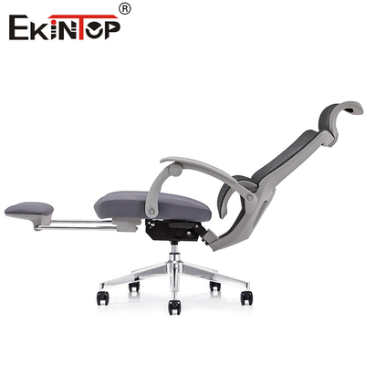 De standaard Rugpijn van Gray Office Mesh Chair For met de Plaatsing van de Gietmachineshoofdsteun