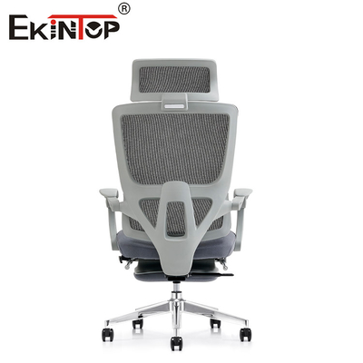 De standaard Rugpijn van Gray Office Mesh Chair For met de Plaatsing van de Gietmachineshoofdsteun